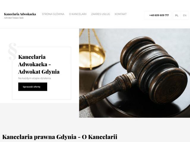 Zobacz Kancelaria Adwokacka Tomasz Janik