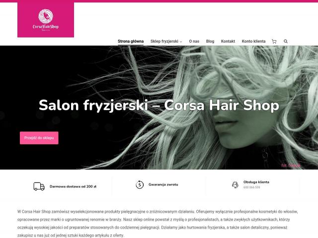 Zobacz Corsa Hair Shop