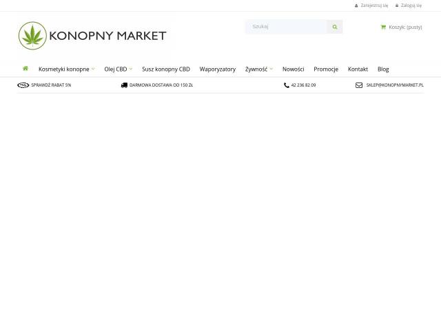 Zobacz Konopny Market