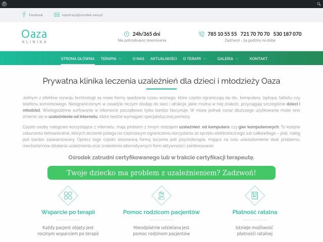 Zobacz Klinika dla młodzieży Oaza