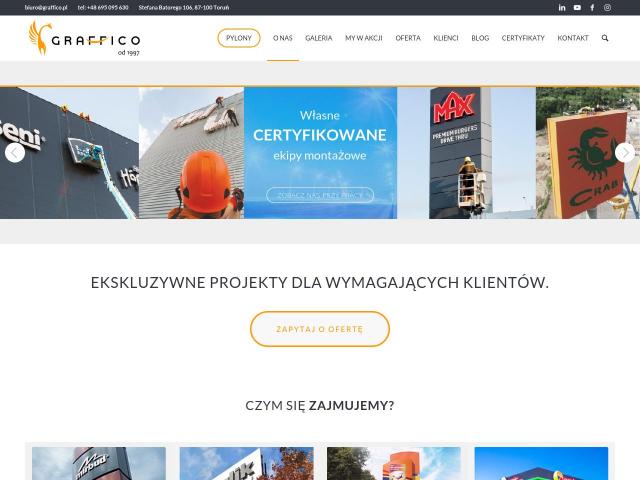 Zobacz Centrum Reklamy GRAFFICO Jarosław Włodarczyk